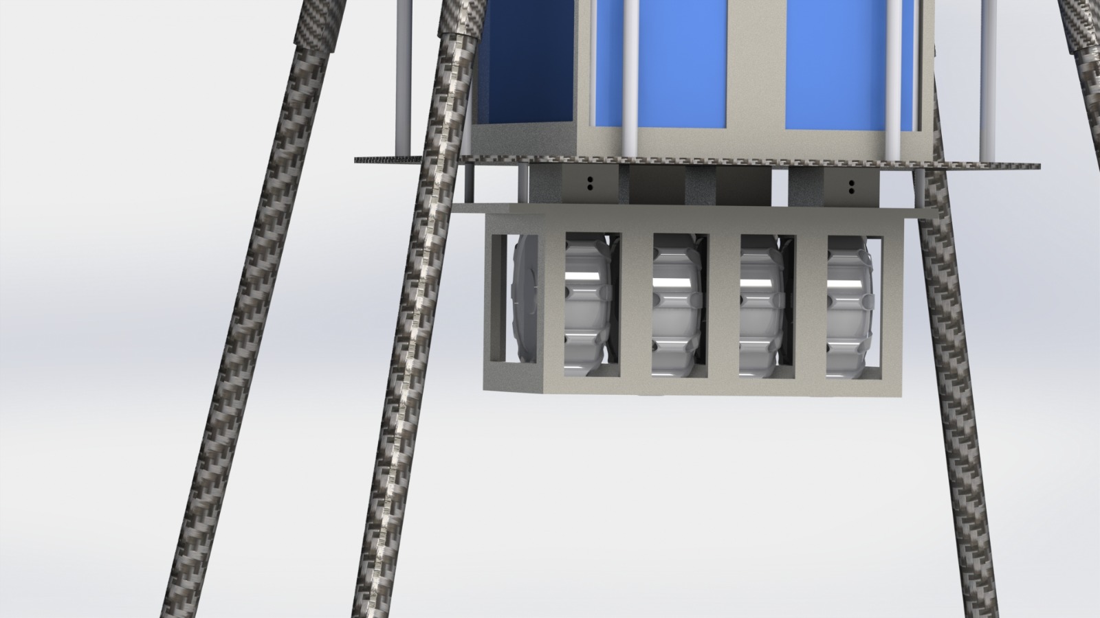 UAV Carbon Tube Layout